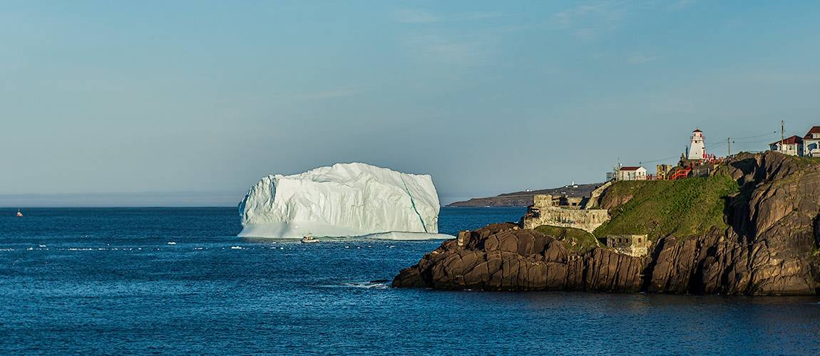 Iceberg at Fort Amherst, St. John's